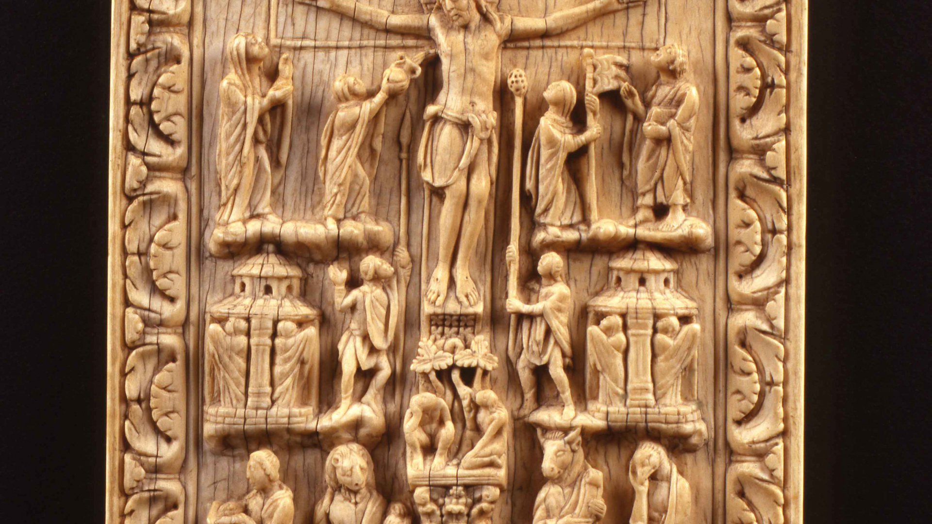 Buchdeckel - Zeugnis der Elfenbein Verarbeitung in Metz