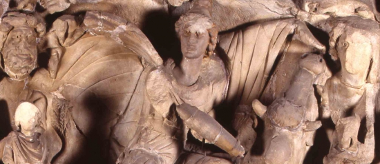 Altaraufsatz des Mithra