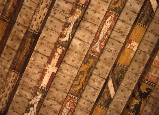 VISITE UNE HEURE UNE SALLE : PLAFOND AUX ARMOIRIES
